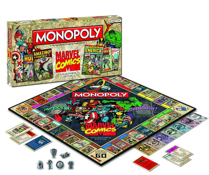 MARVEL COMICS MONOPOLY